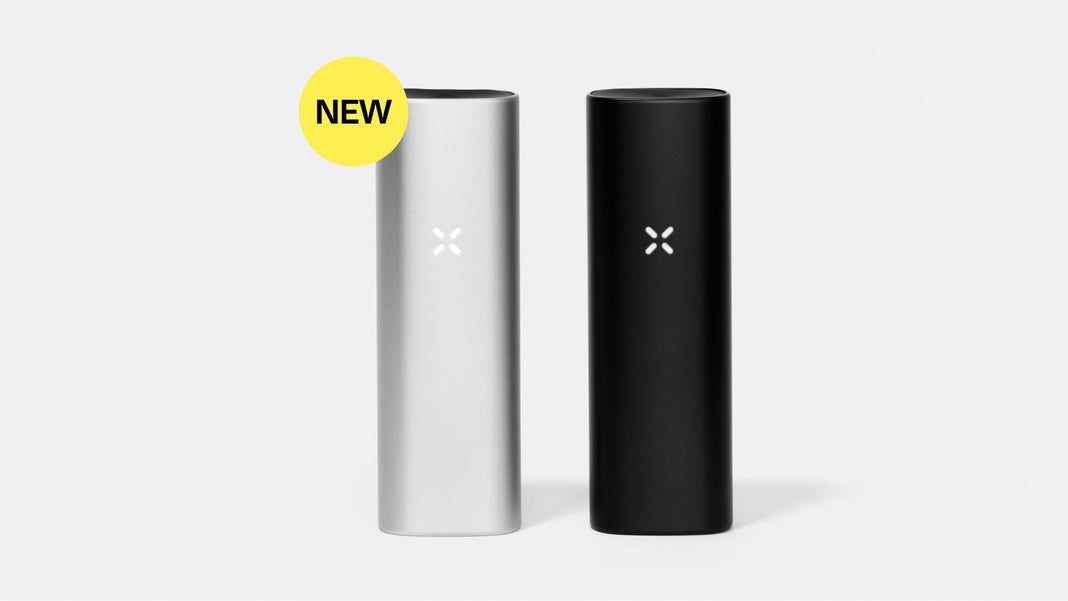 PAX MINI product lineup in Silver and Onyx