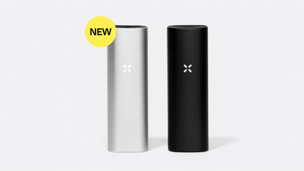 PAX MINI product lineup in Silver and Onyx