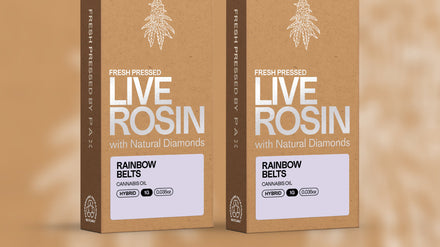 Rainbow Belts Live Rosin ERA pod