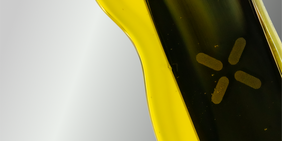 PAX TRIP device surrounded by cannabis oil