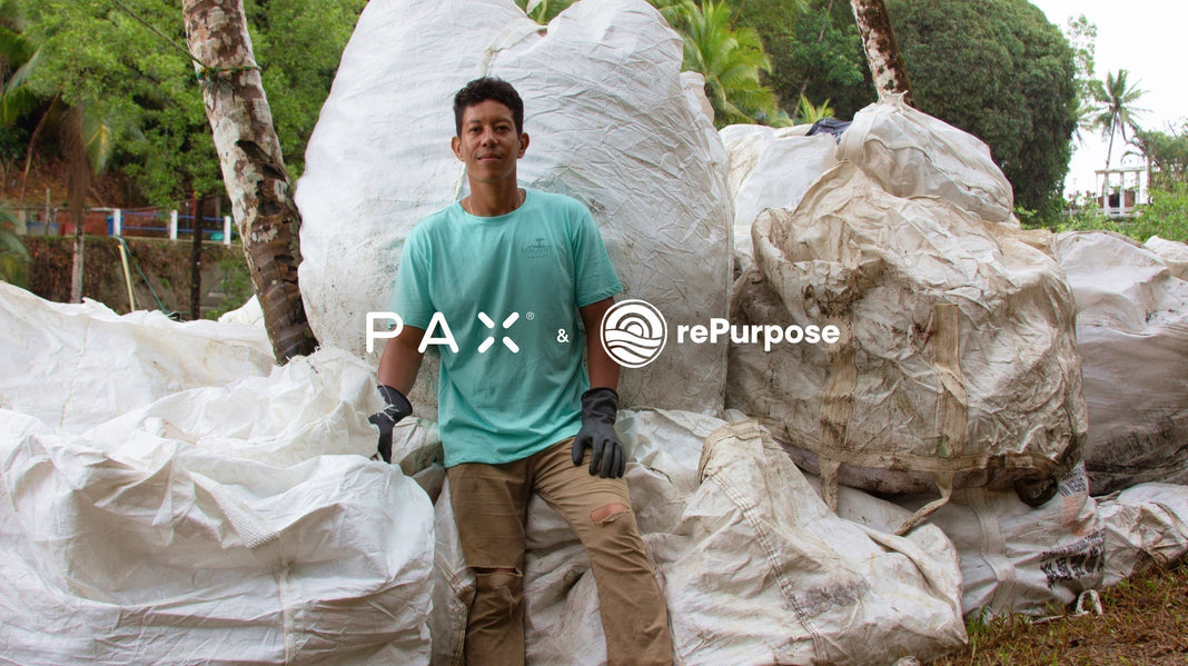 PAX x rePurpose Global partnership