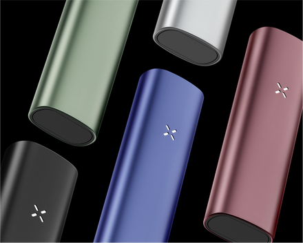 PAX dry herb vaporizers in various colors