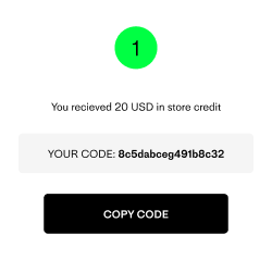 Logged In Redeem Step 1